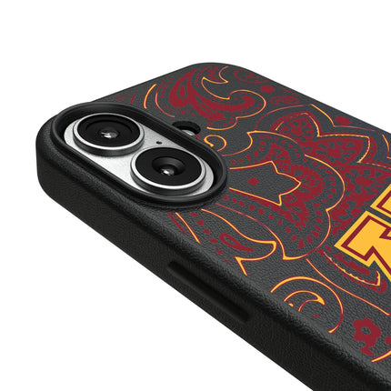 University of Minnesota Golden Gophers Paisley MagSafe Compatible Phone Case for Apple iPhone