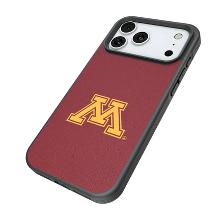 University of Minnesota Golden Gophers Solid Bump Phone Case for Apple iPhone