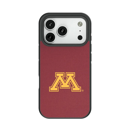 University of Minnesota Golden Gophers Solid Bump Phone Case for Apple iPhone
