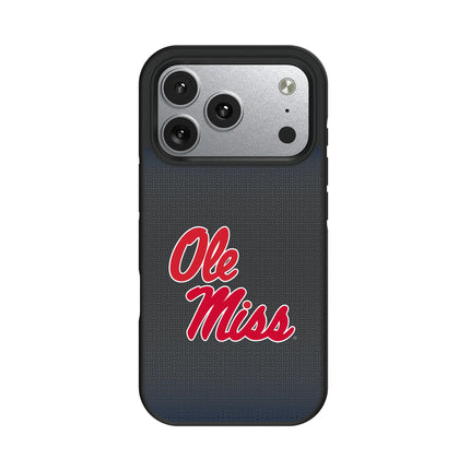 University of Mississippi Rebels Linen Bump Phone Case for Apple iPhone