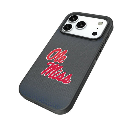 University of Mississippi Rebels Linen Bump Phone Case for Apple iPhone