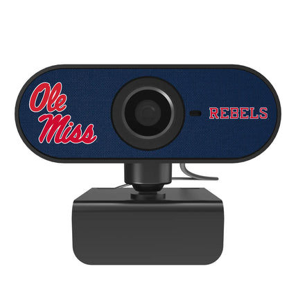 University of Mississippi Rebels Solid Webcam