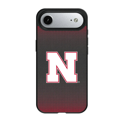 University of Nebraska Huskers Block N Linen MagSafe Compatible Phone Case for Apple iPhone