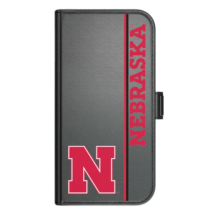 University of Nebraska Huskers Block N Sidebar Folio 2.0 Case for Apple iPhone