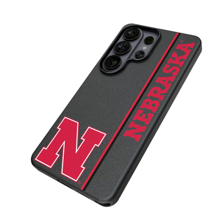 University of Nebraska Huskers Block N Sidebar MagSafe Compatible Phone Case for Samsung Galaxy