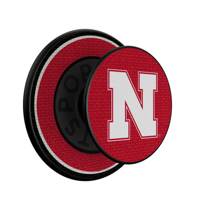 University of Nebraska Huskers Block N Stripe PopSockets Magnetic Phone Grip and Stand