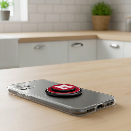 University of Nebraska Huskers Block N Stripe PopSockets Magnetic Phone Grip and Stand