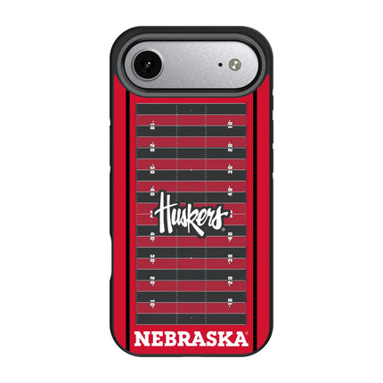 University of Nebraska Huskers Field Bump Phone Case for Apple iPhone
