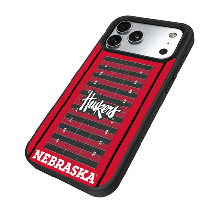 University of Nebraska Huskers Field Bump Phone Case for Apple iPhone