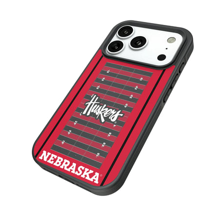 University of Nebraska Huskers Field Bump Phone Case for Apple iPhone