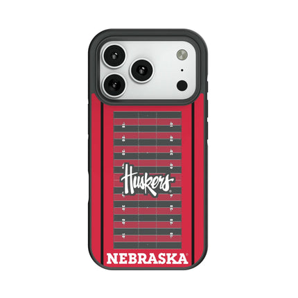 University of Nebraska Huskers Field Bump Phone Case for Apple iPhone