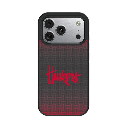 University of Nebraska Huskers Linen Bump Phone Case for Apple iPhone