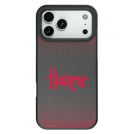 University of Nebraska Huskers Linen Bump Phone Case for Apple iPhone