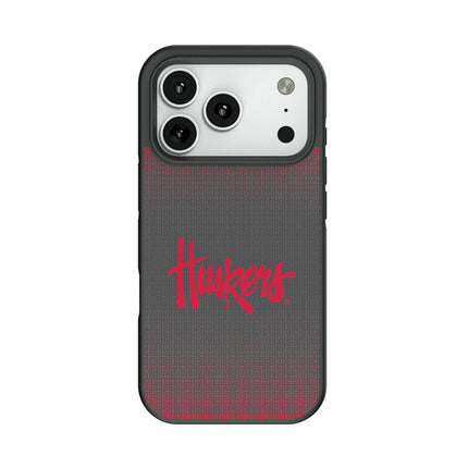 University of Nebraska Huskers Linen Bump Phone Case for Apple iPhone