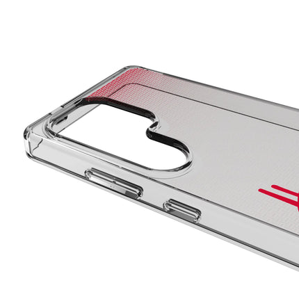University of Nebraska Huskers Linen Clear Phone Case for Samsung Galaxy