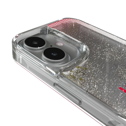 University of Nebraska Huskers Linen Glitter Phone Case for Apple iPhone