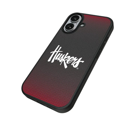University of Nebraska Huskers Linen MagSafe Compatible Phone Case for Apple iPhone