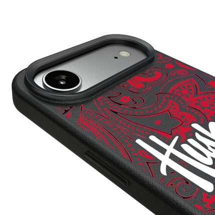 University of Nebraska Huskers Paisley MagSafe Compatible Phone Case for Apple iPhone