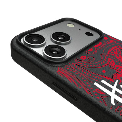 University of Nebraska Huskers Paisley MagSafe Compatible Phone Case for Apple iPhone