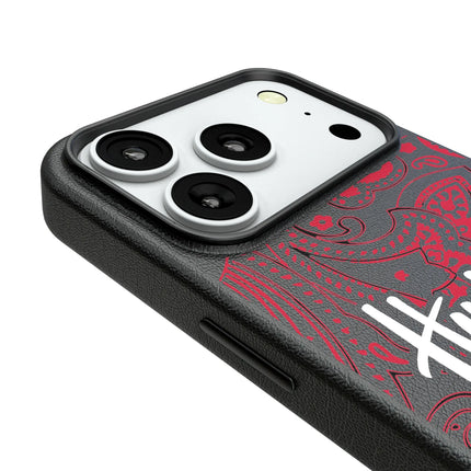 University of Nebraska Huskers Paisley MagSafe Compatible Phone Case for Apple iPhone