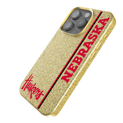 University of Nebraska Huskers Sidebar Bling Phone Case for Apple iPhone