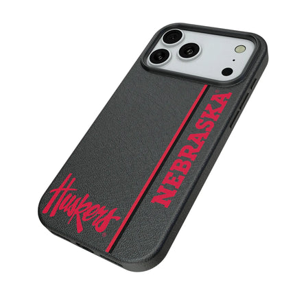 University of Nebraska Huskers Sidebar MagSafe Compatible Phone Case for Apple iPhone
