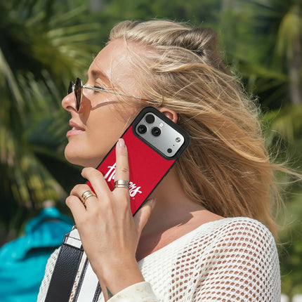 University of Nebraska Huskers Solid Bump Phone Case for Apple iPhone
