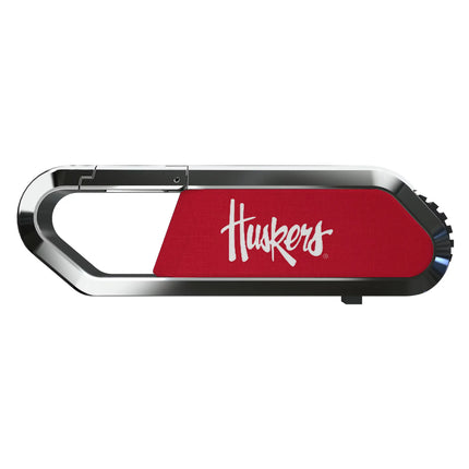 University of Nebraska Huskers Solid USB 64GB Clip Style Flash Drive