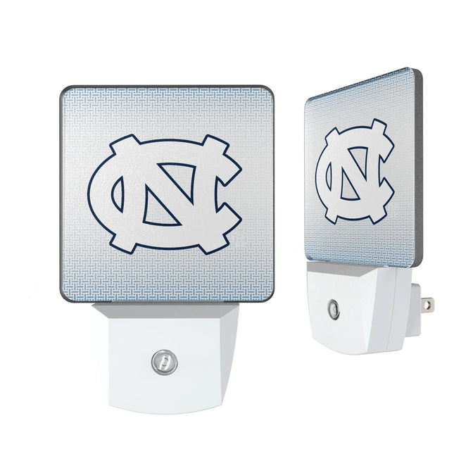 University of North Carolina Tar Heels Linen Night Light 2-Pack