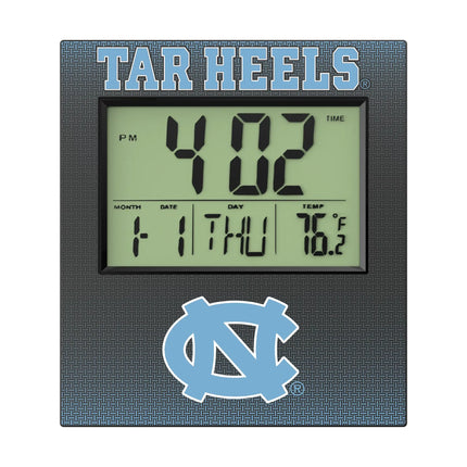 University of North Carolina Tar Heels Linen Wall Clock