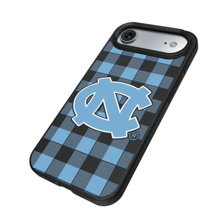 University of North Carolina Tar Heels Plaid MagSafe Compatible Phone Case for Apple iPhone