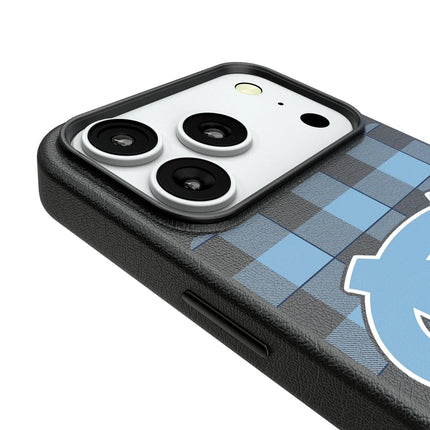 University of North Carolina Tar Heels Plaid MagSafe Compatible Phone Case for Apple iPhone