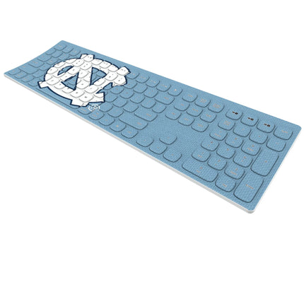 University of North Carolina Tar Heels Solid Curved Wireless Keyboard