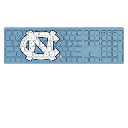 University of North Carolina Tar Heels Solid Curved Wireless Keyboard