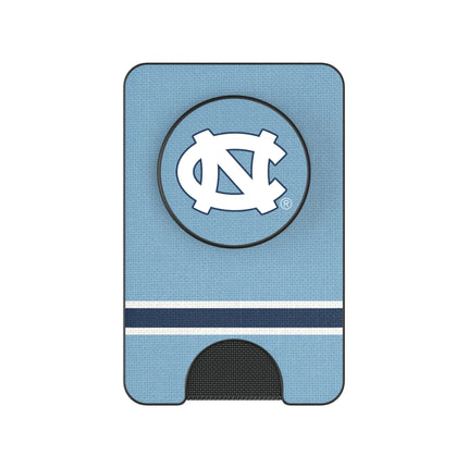 University of North Carolina Tar Heels Stripe PopSockets MagSafe-Compatible PopWallet+