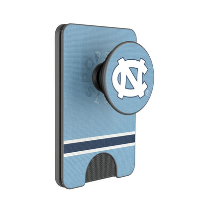 University of North Carolina Tar Heels Stripe PopSockets MagSafe-Compatible PopWallet+