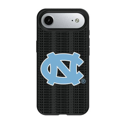 University of North Carolina Tar Heels Text Backdrop MagSafe Compatible Phone Case for Apple iPhone