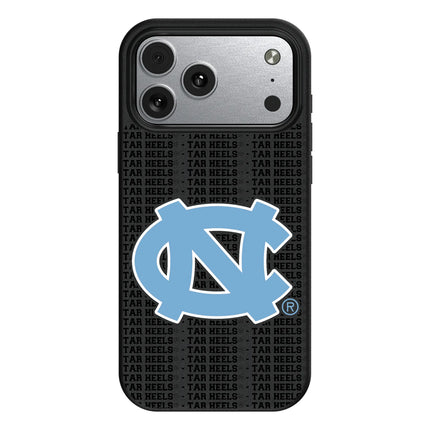 University of North Carolina Tar Heels Text Backdrop MagSafe Compatible Phone Case for Apple iPhone