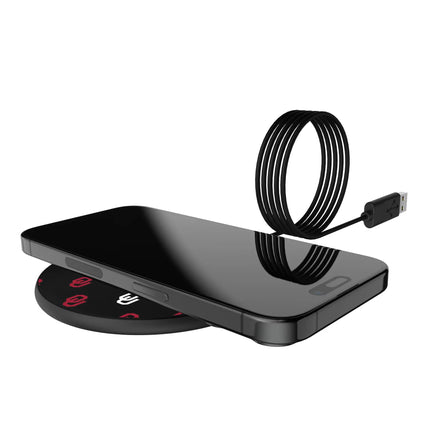 University of Oklahoma Sooners Fashion Pattern 15-Watt Wireless Charger