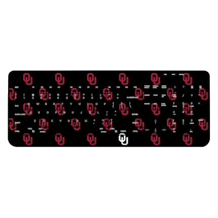 University of Oklahoma Sooners Fashion Pattern Wireless USB Keyboard