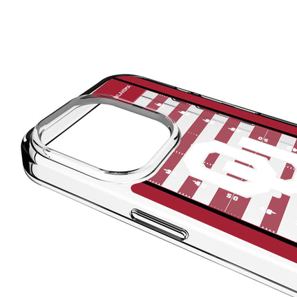University of Oklahoma Sooners Field Clear Phone Case for Apple iPhone