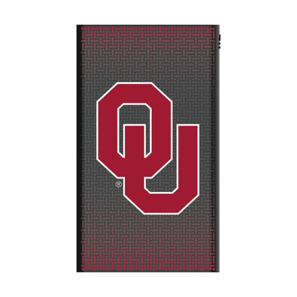 University of Oklahoma Sooners Linen 5000mAh Flat Powerbank
