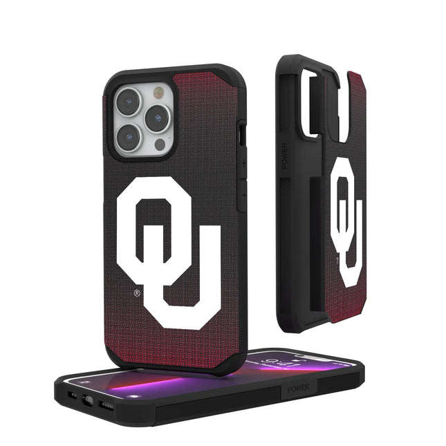 University of Oklahoma Sooners Linen Rugged Phone Case for Apple iPhone