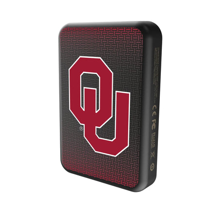 University of Oklahoma Sooners Linen Wireless Mag Power Bank