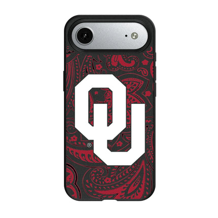 University of Oklahoma Sooners Paisley MagSafe Compatible Phone Case for Apple iPhone