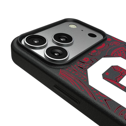 University of Oklahoma Sooners Paisley MagSafe Compatible Phone Case for Apple iPhone