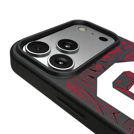 University of Oklahoma Sooners Paisley MagSafe Compatible Phone Case for Apple iPhone