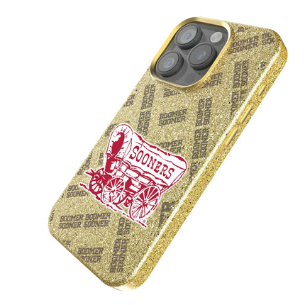 University of Oklahoma Sooners Quadtile Bling Phone Case for Apple iPhone