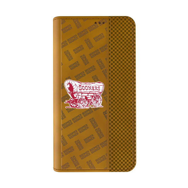 University of Oklahoma Sooners Quadtile Folio Phone Case for Apple iPhone