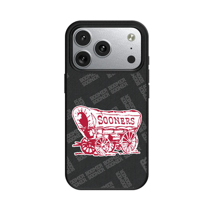 University of Oklahoma Sooners Quadtile MagSafe Compatible Phone Case for Apple iPhone